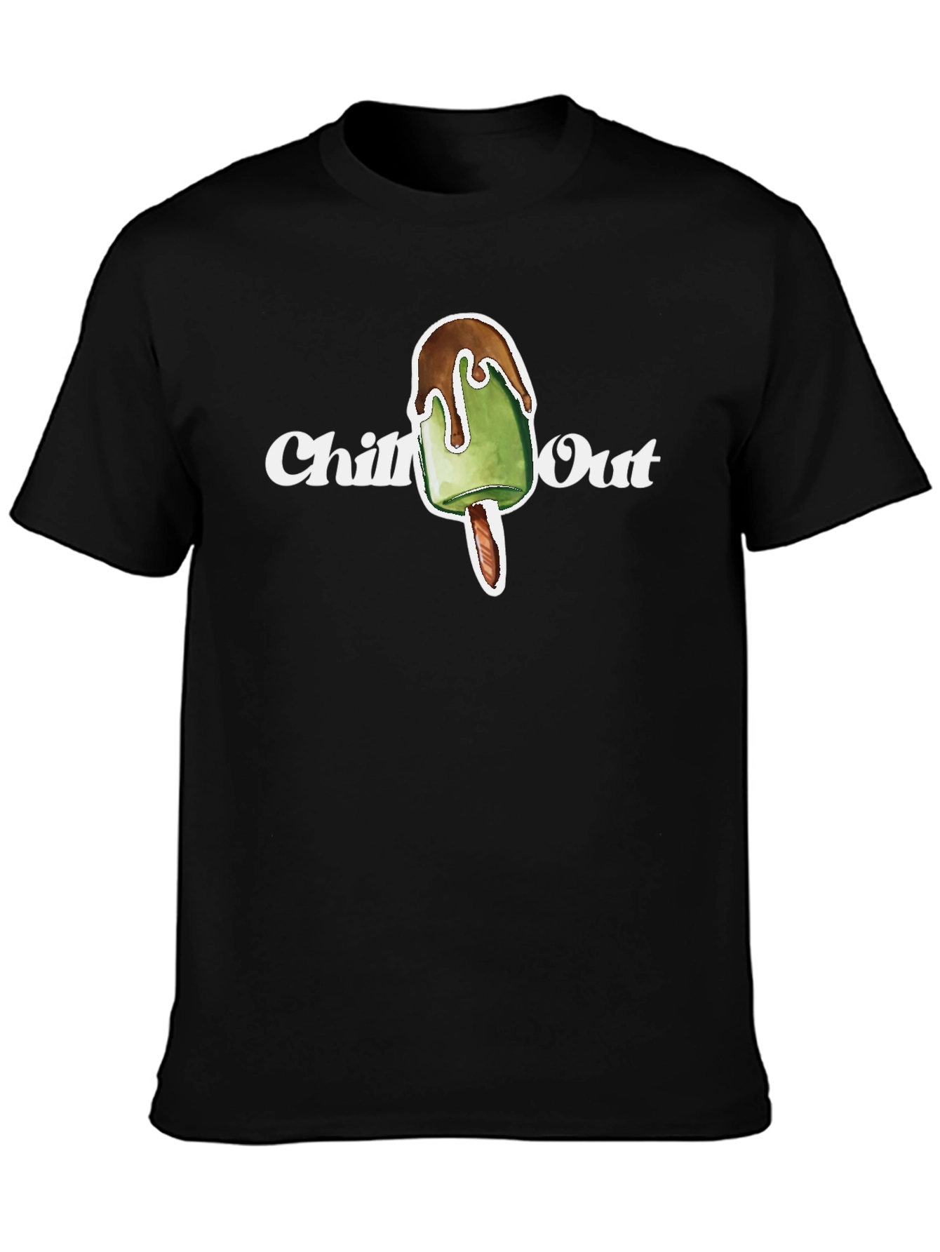 Chill Out Popsicle T-Shirt - Trendy Graphic Tee