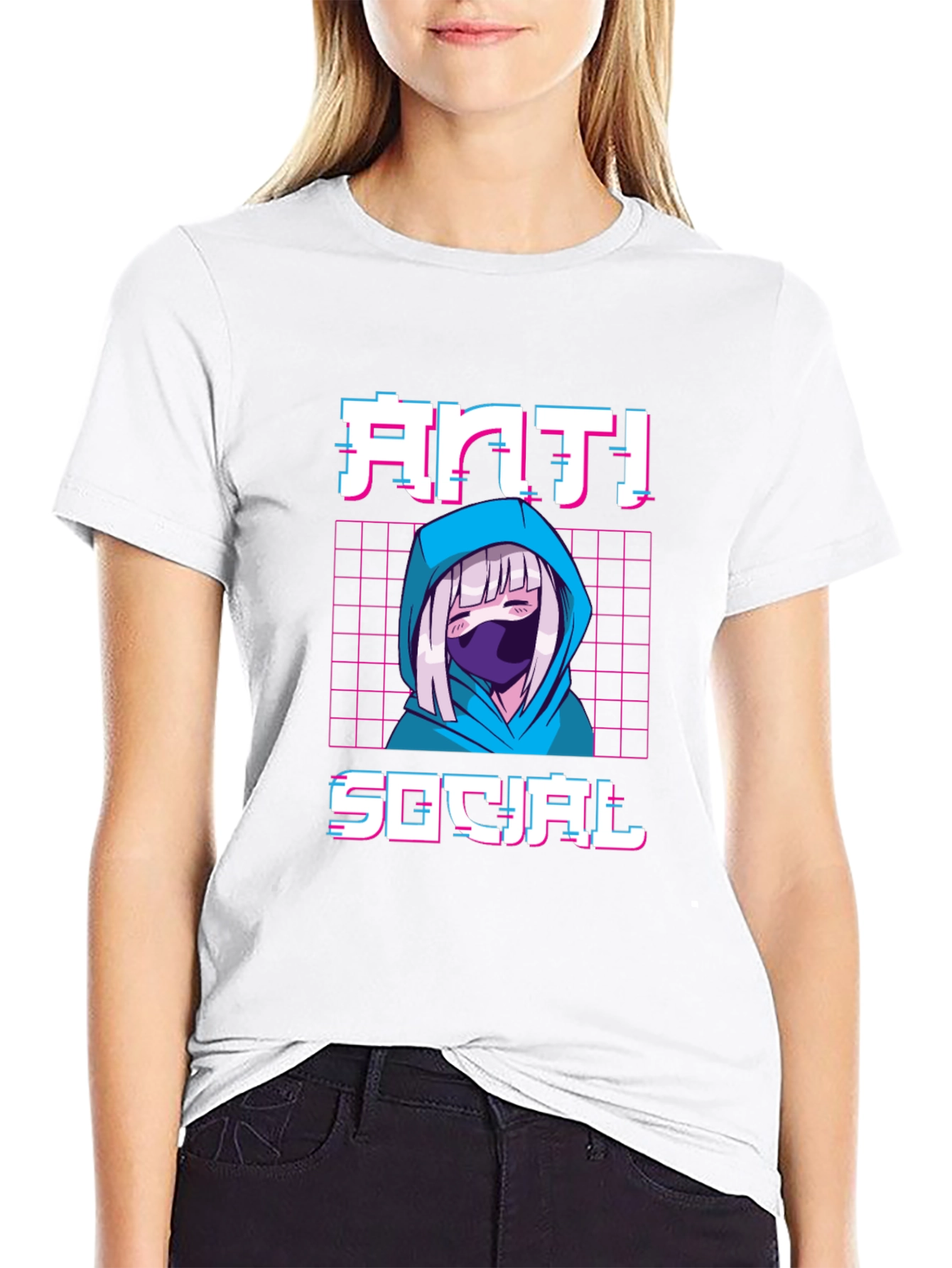 Anti Social Anime T-Shirt