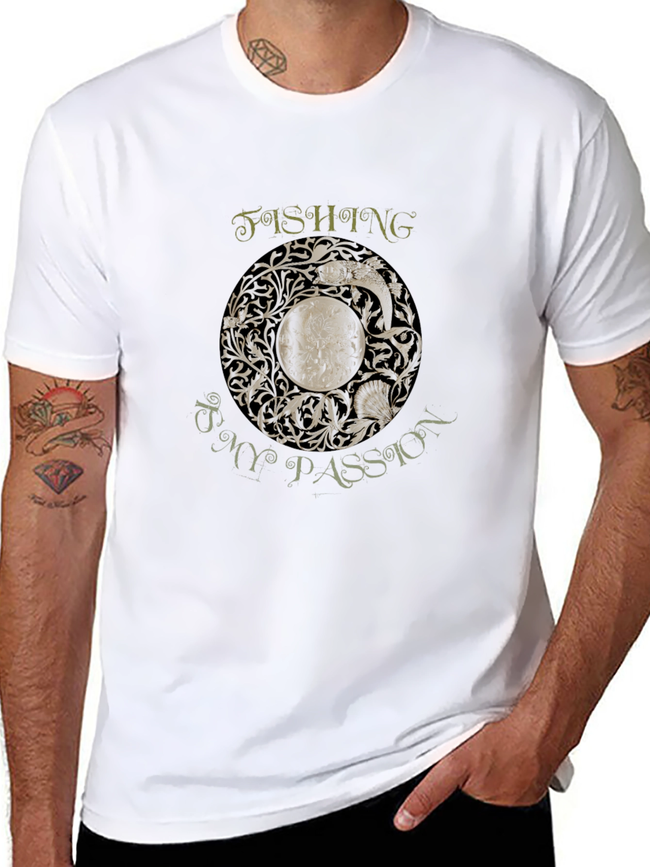 Fishing Is My Passion Graphic T-Shirt