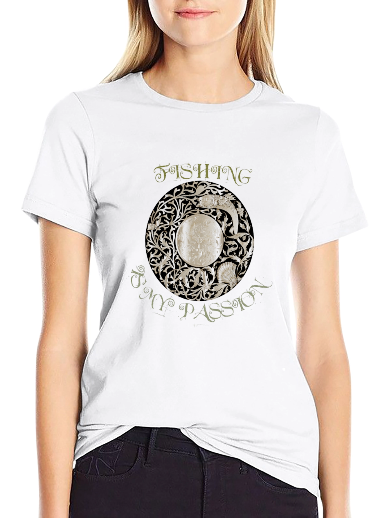 Fishing Is My Passion Graphic T-Shirt