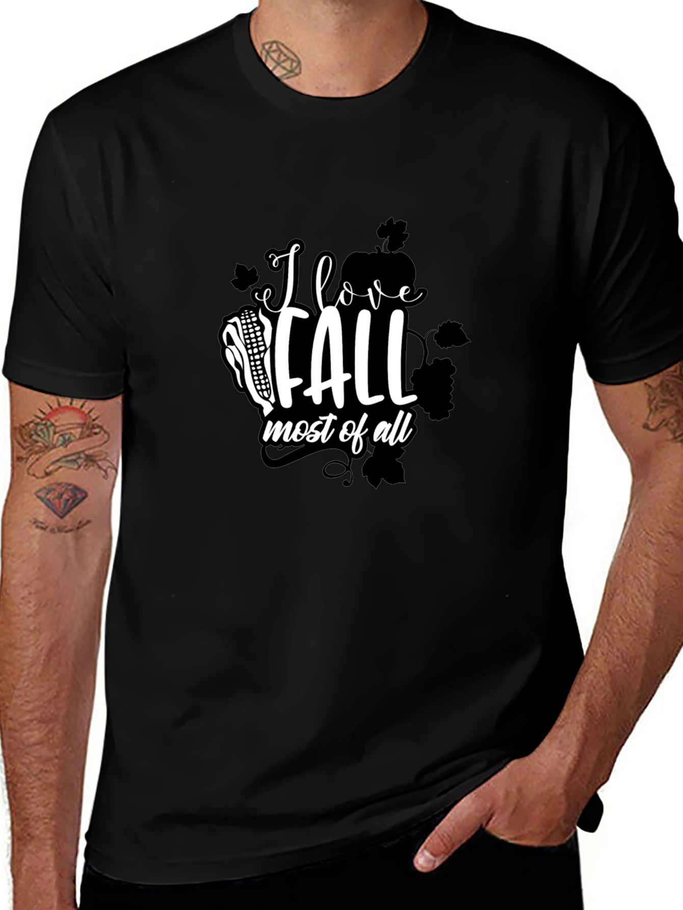 I Love Fall Graphic Tee