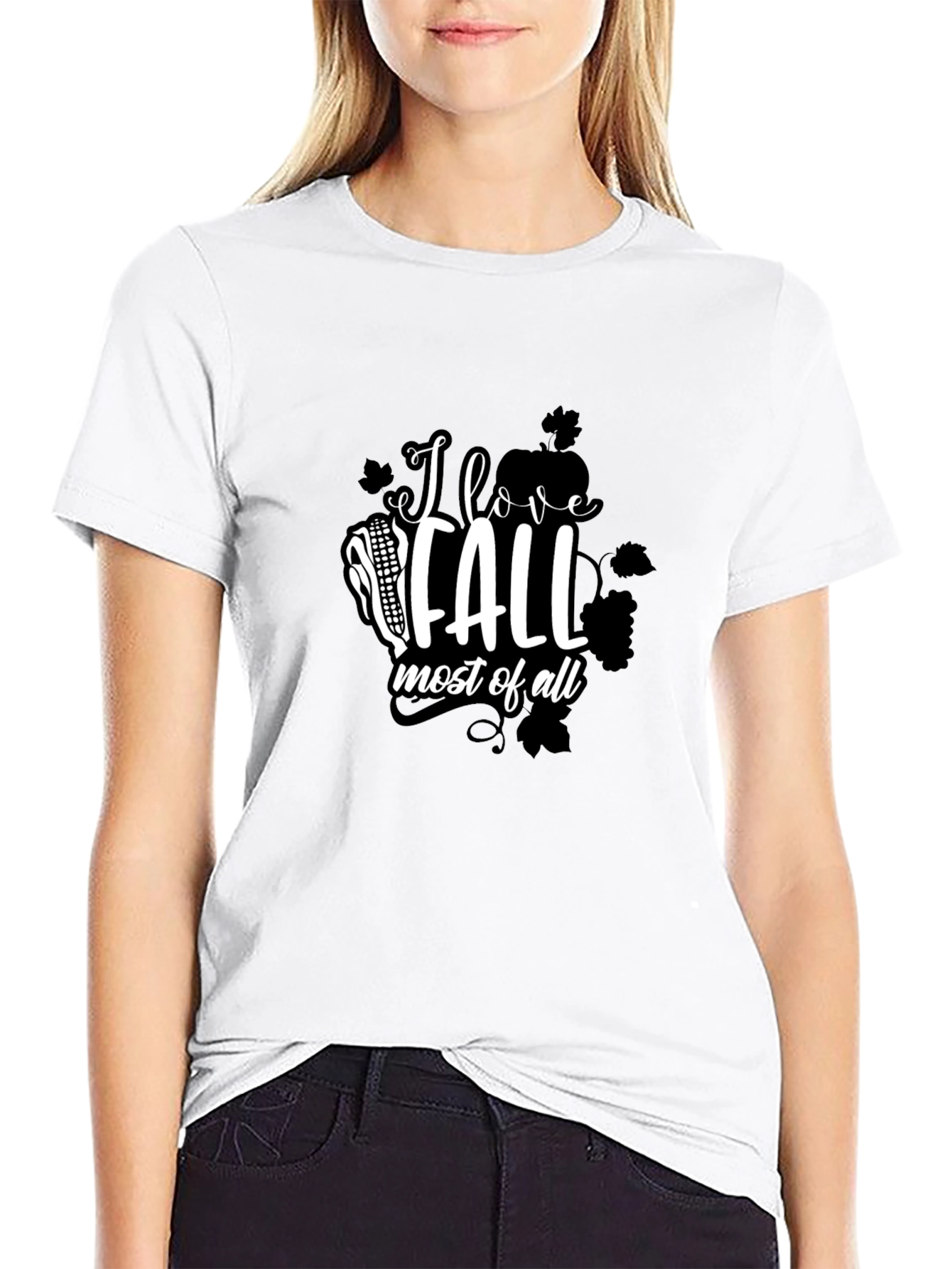 I Love Fall Graphic Tee