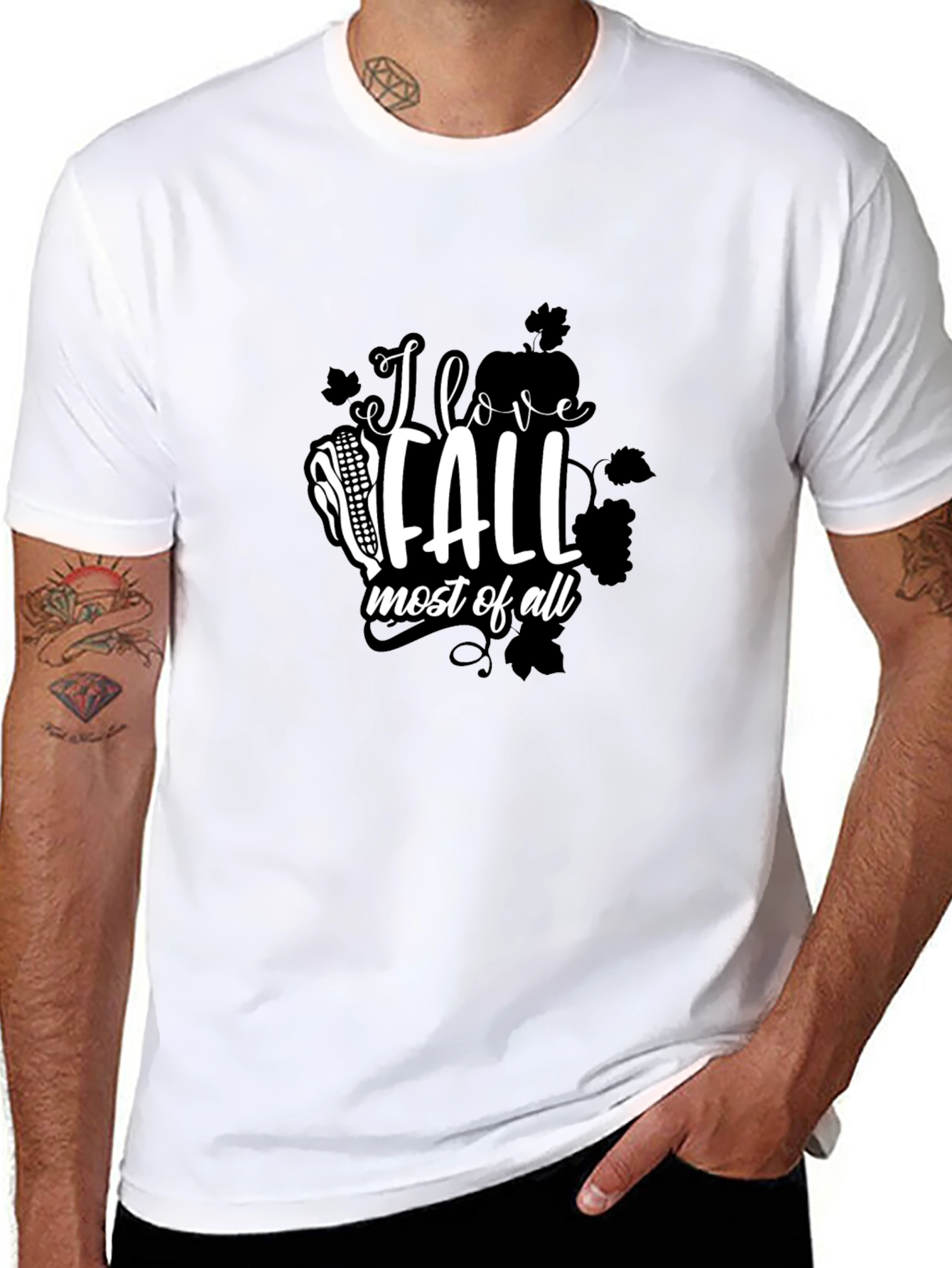 I Love Fall Graphic Tee