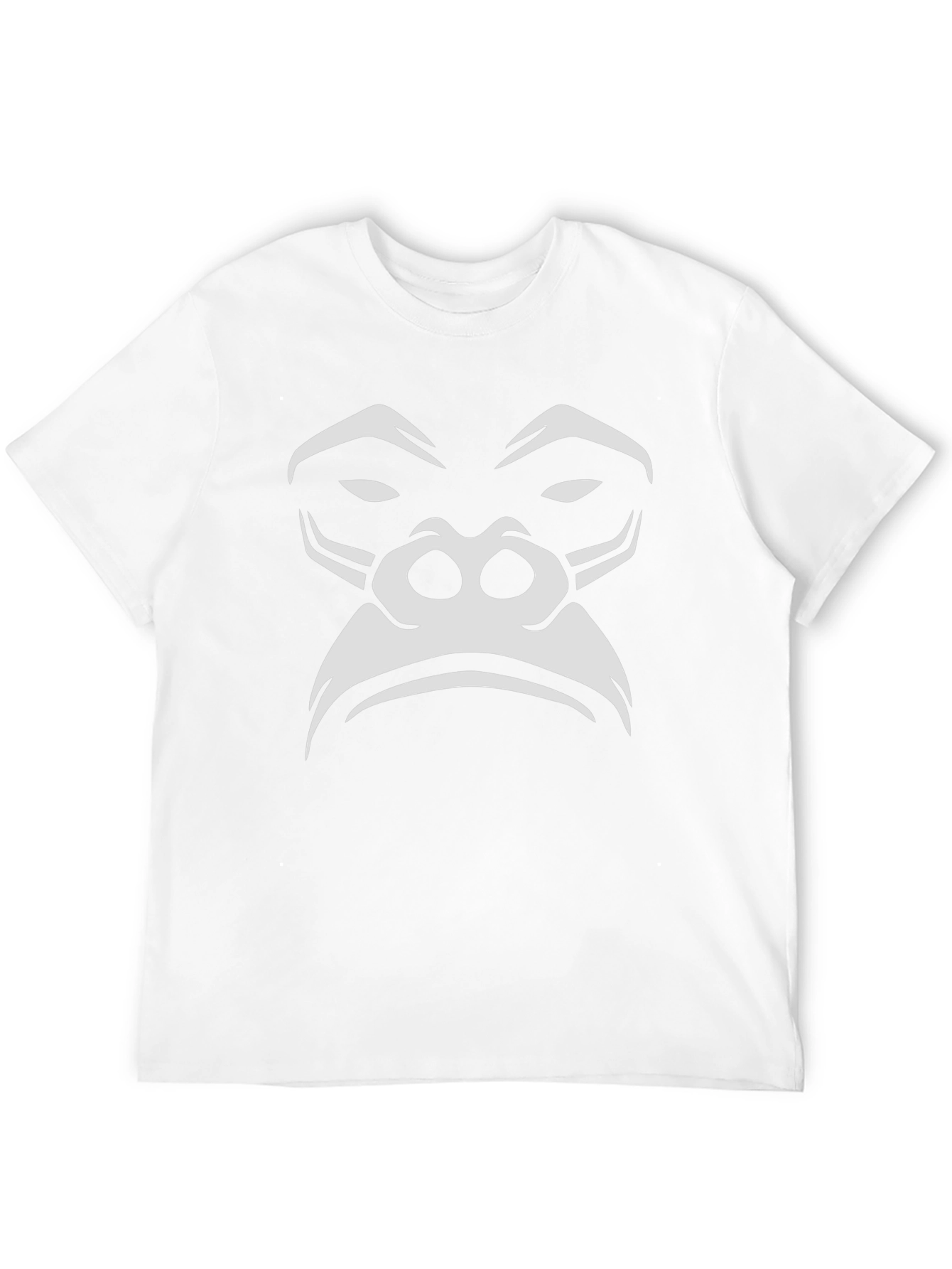 Gorilla Face Graphic T-Shirt - Black