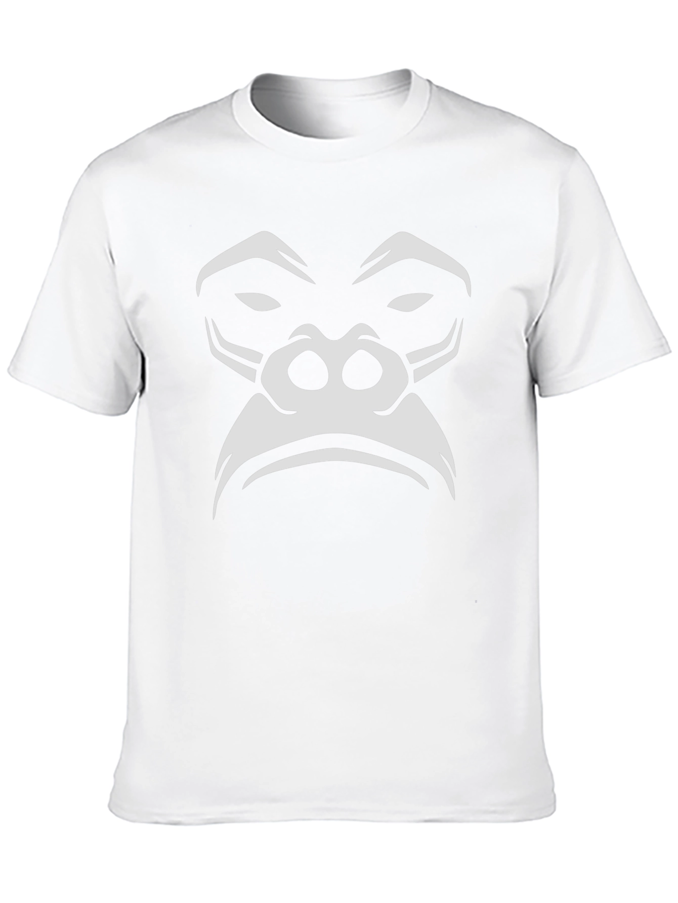 Gorilla Face Graphic T-Shirt - Black