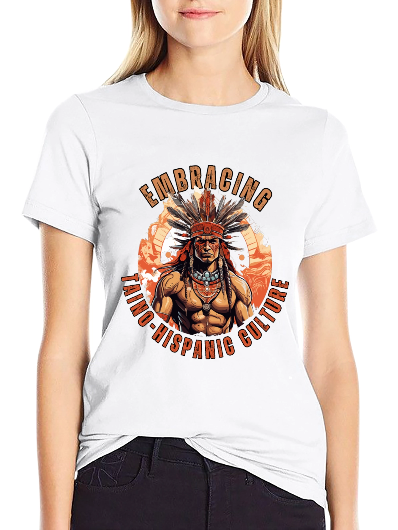 Embracing Taino-Hispanic Culture Graphic Tee