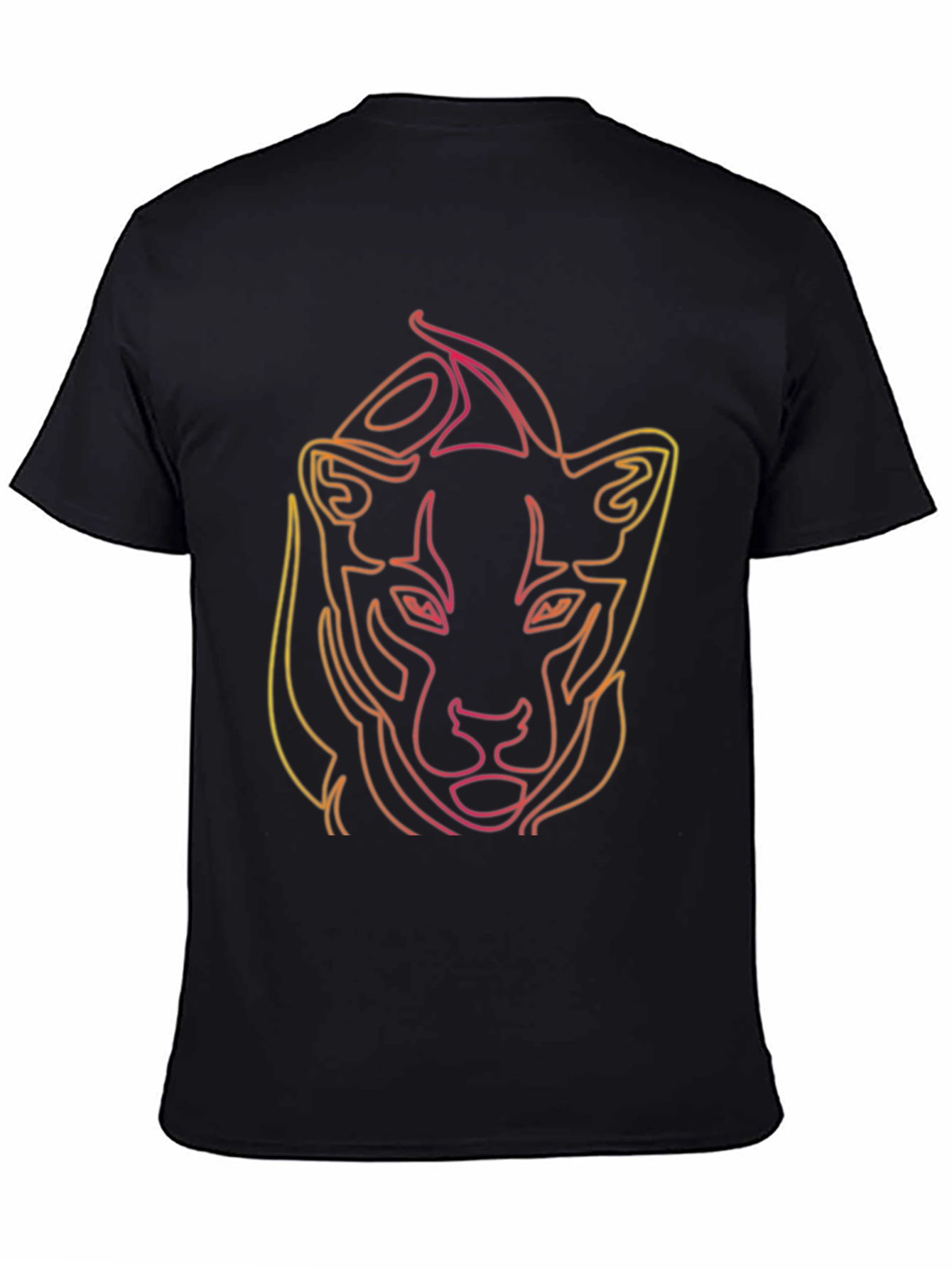 Neon Panther Graphic Tee - Bold Style