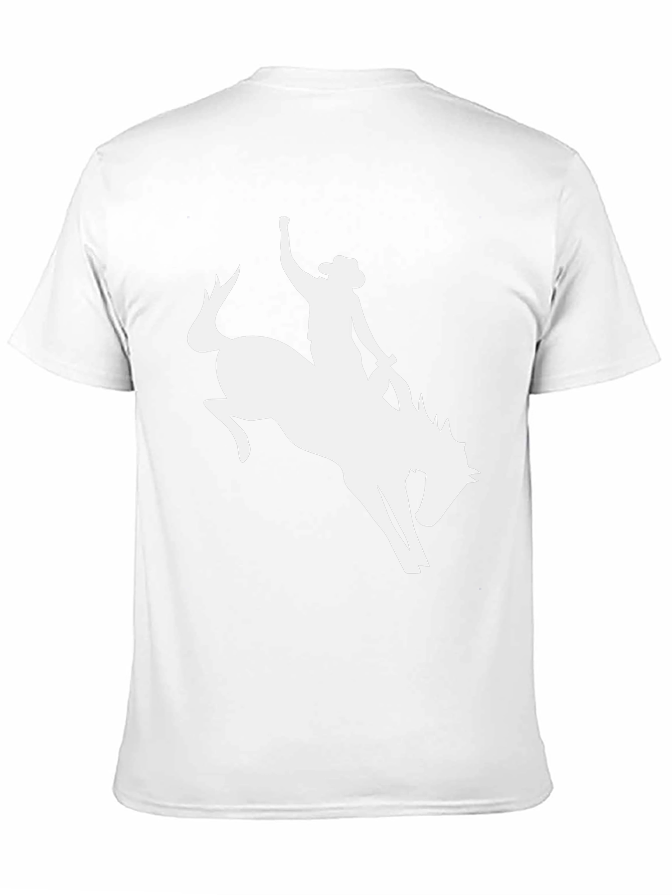 Bronco Rider Graphic Tee - Black