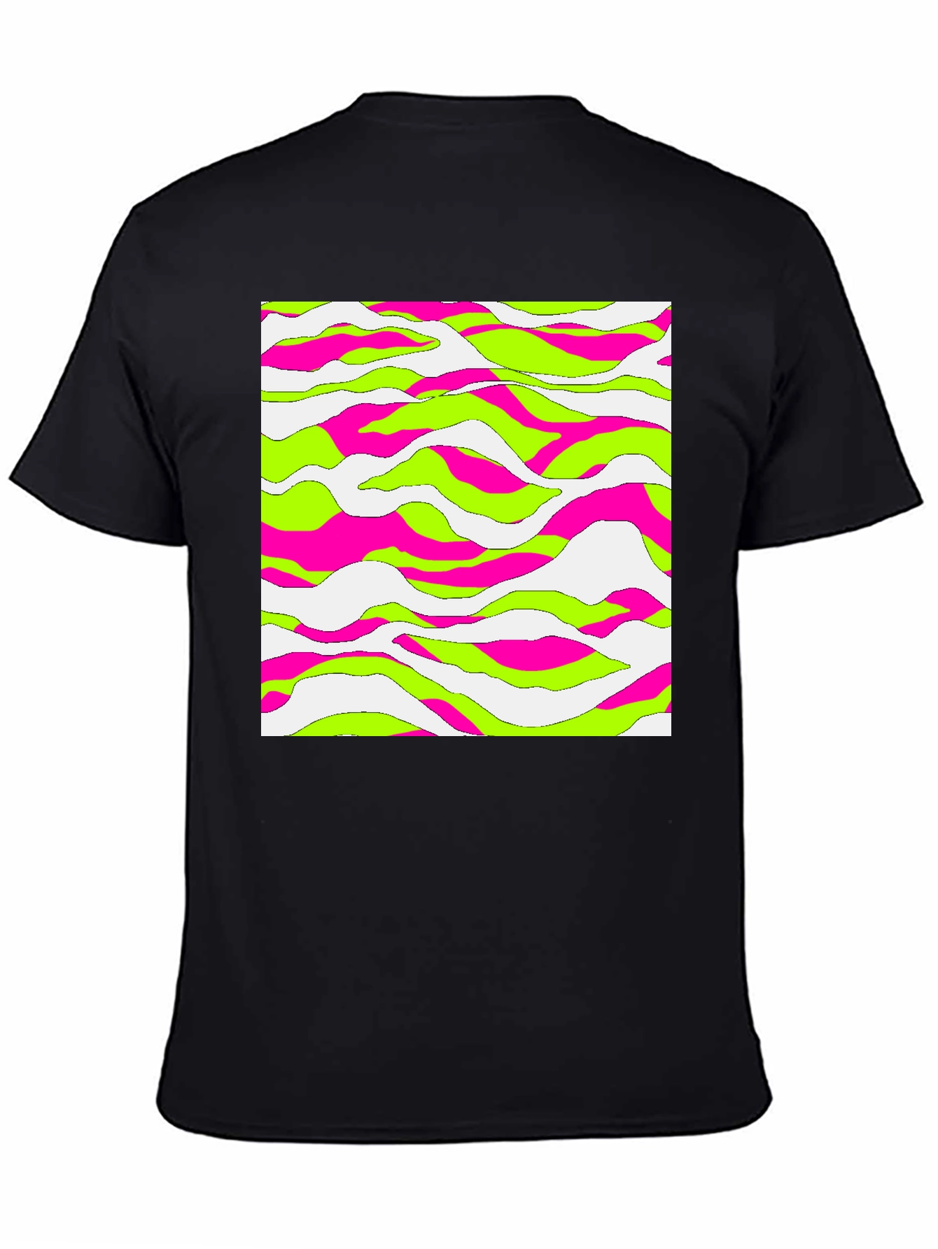 Vibrant Abstract Wave T-Shirt