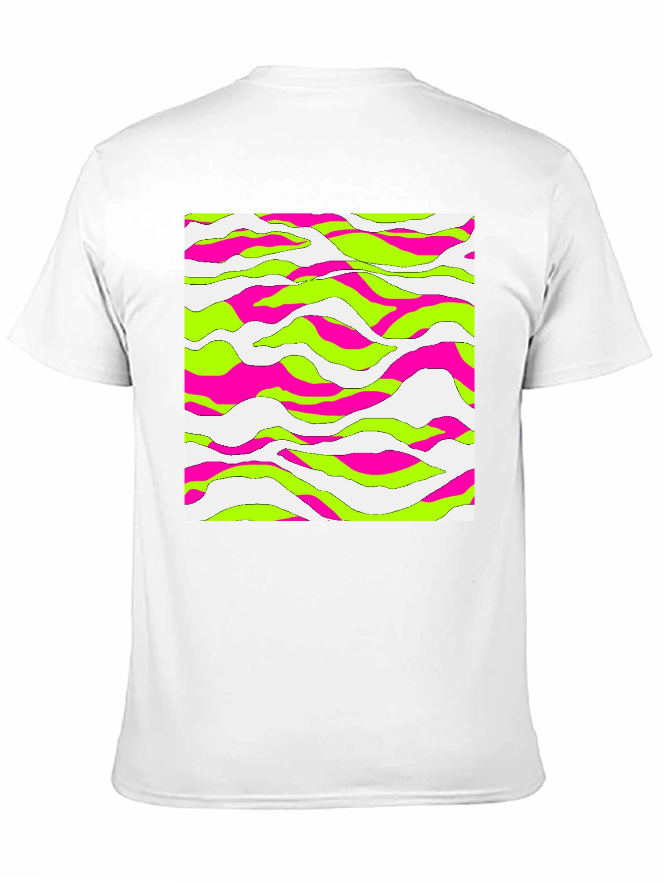 Vibrant Abstract Wave T-Shirt