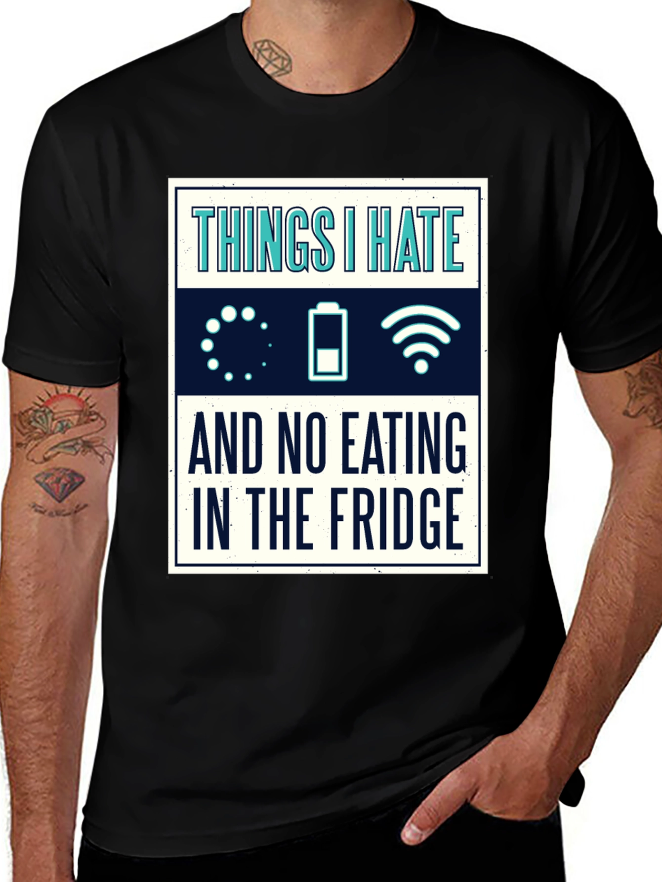 Funny Tech Hater T-Shirt - Things I Hate Tee