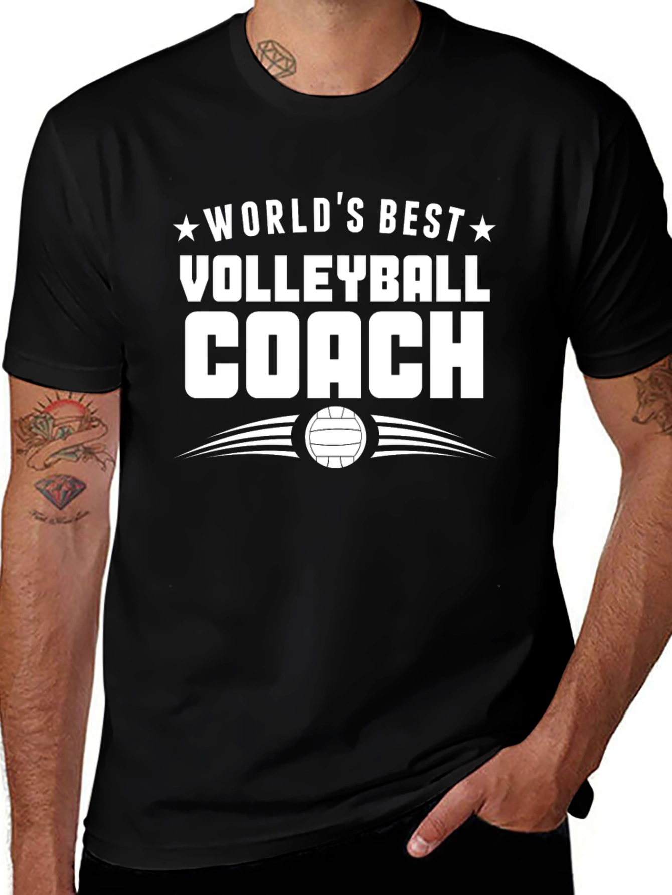 Worlds Best Volleyball Coach T-Shirt