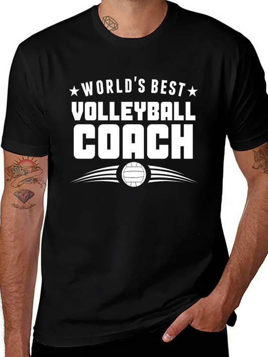 Worlds Best Volleyball Coach T-Shirt