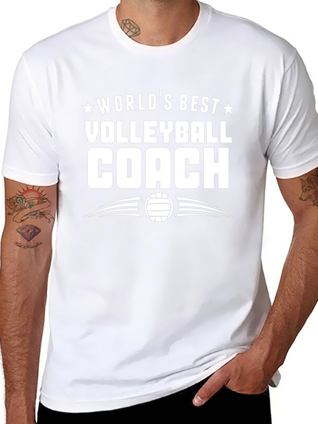 Worlds Best Volleyball Coach T-Shirt