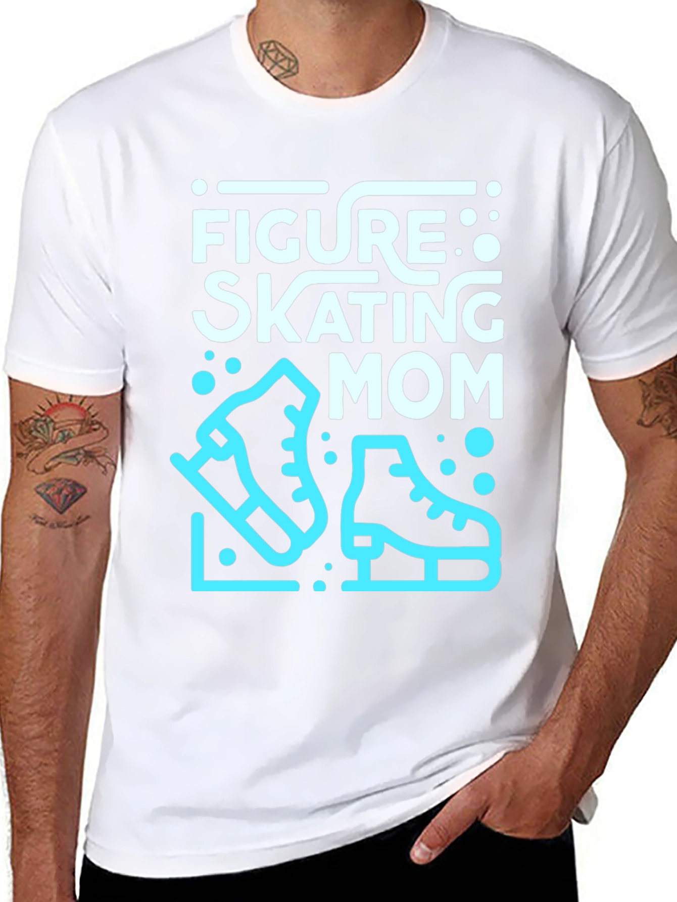 Figure Skating Mom Graphic Tee