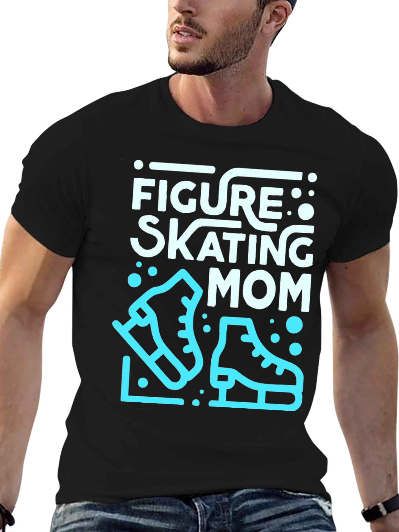 Figure Skating Mom Graphic Tee