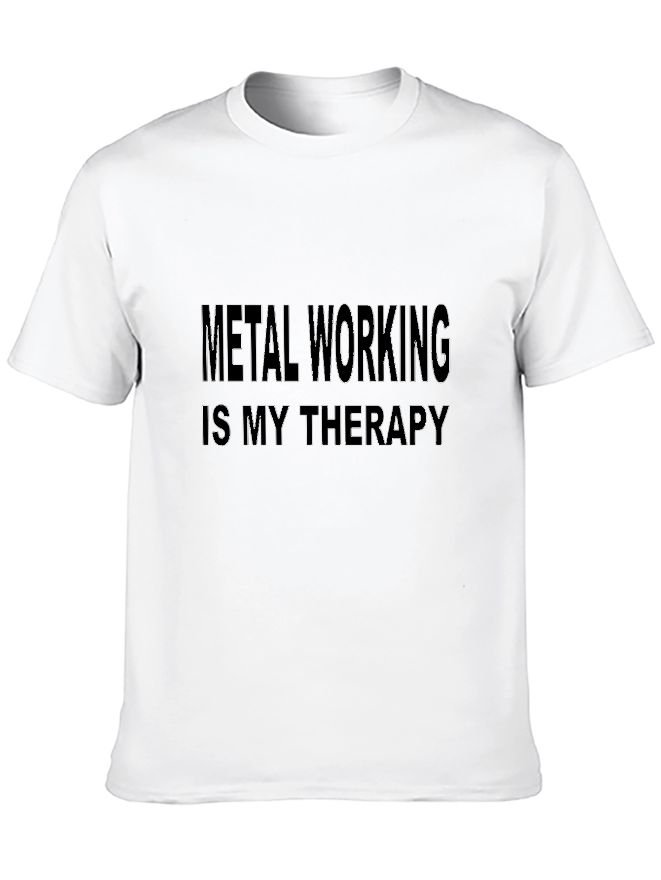 Metal Working Therapy T-Shirt - Black