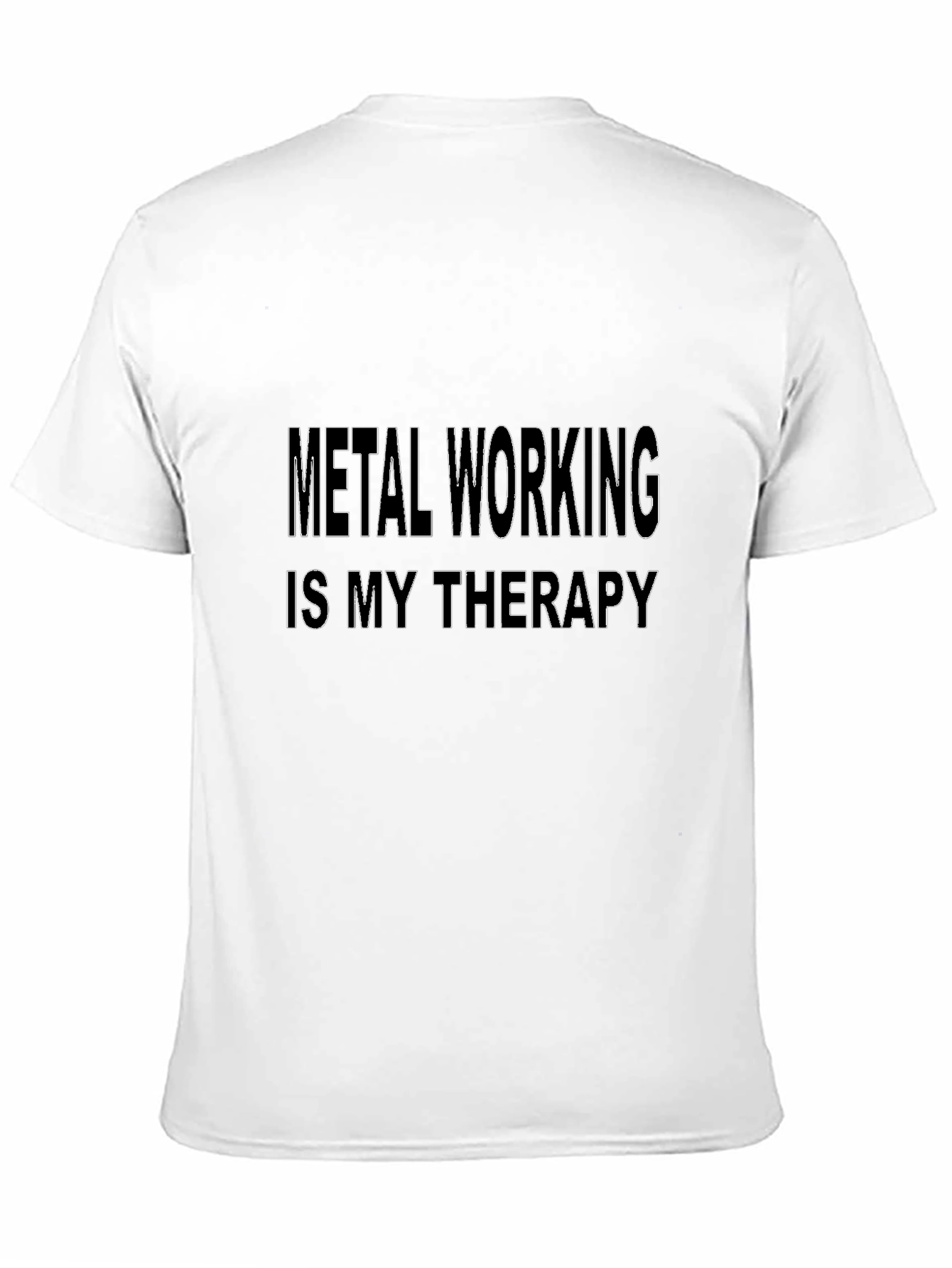 Metal Working Therapy T-Shirt - Black