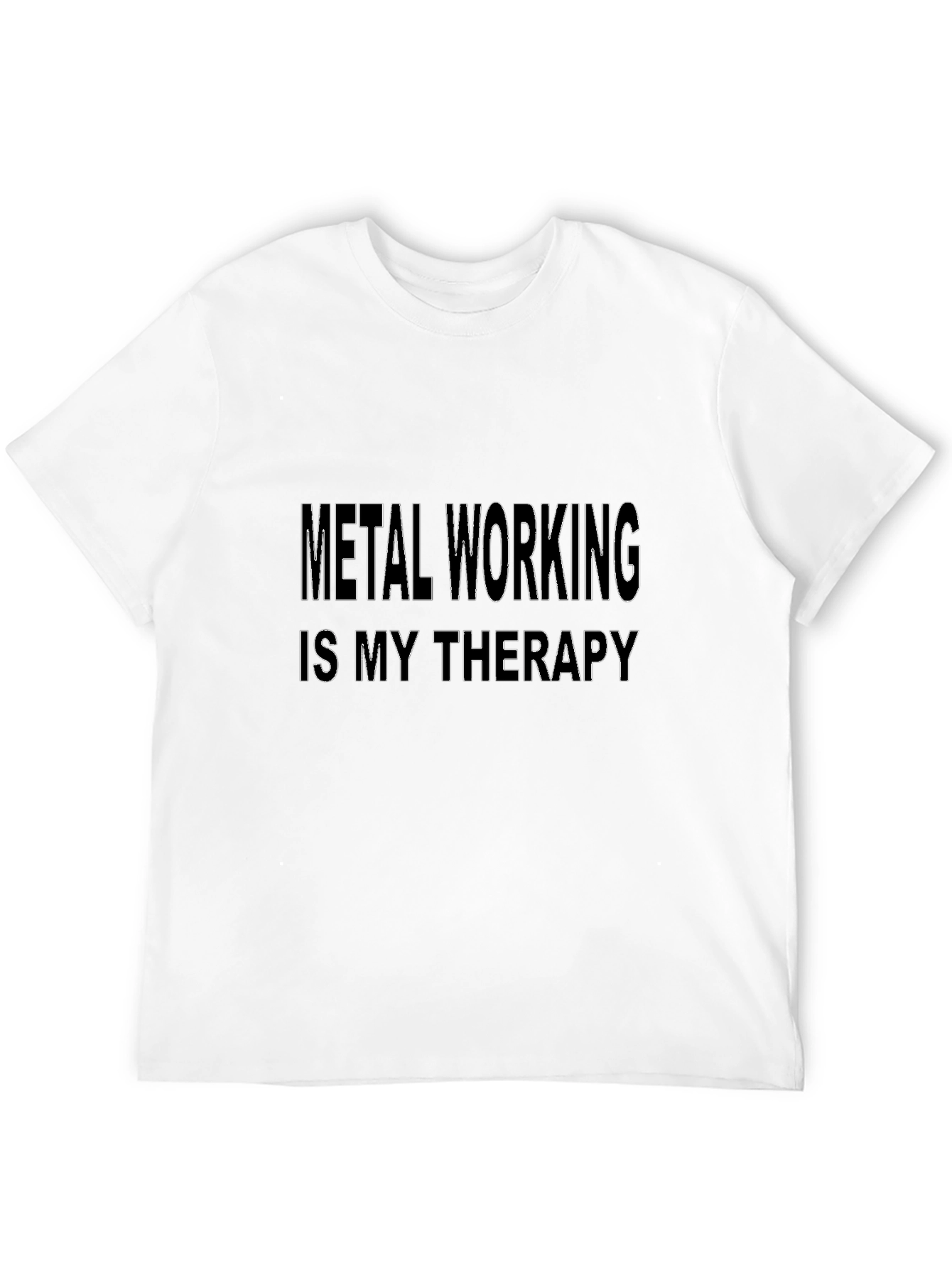 Metal Working Therapy T-Shirt - Black