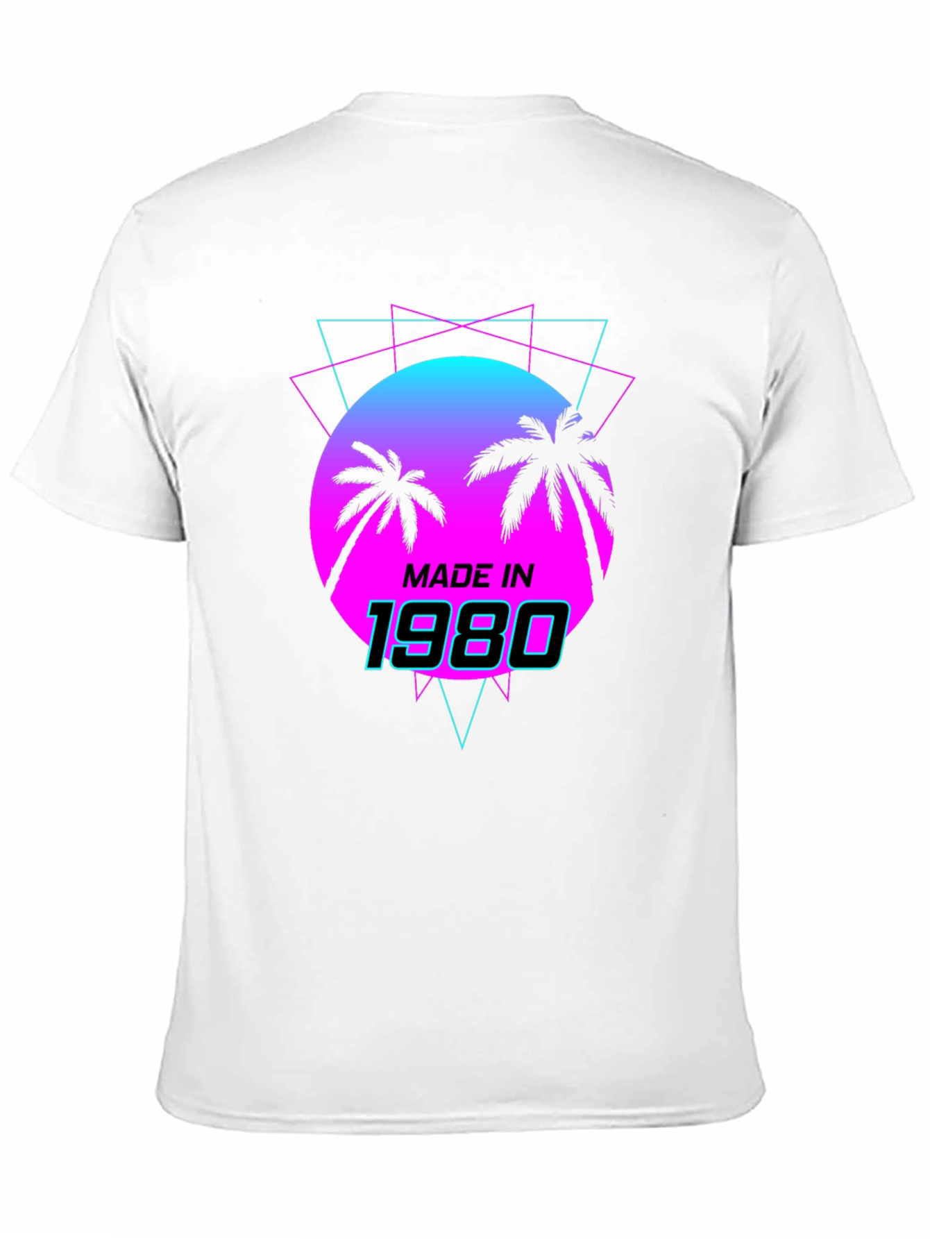 Retro Made in 1980 Graphic T-Shirt