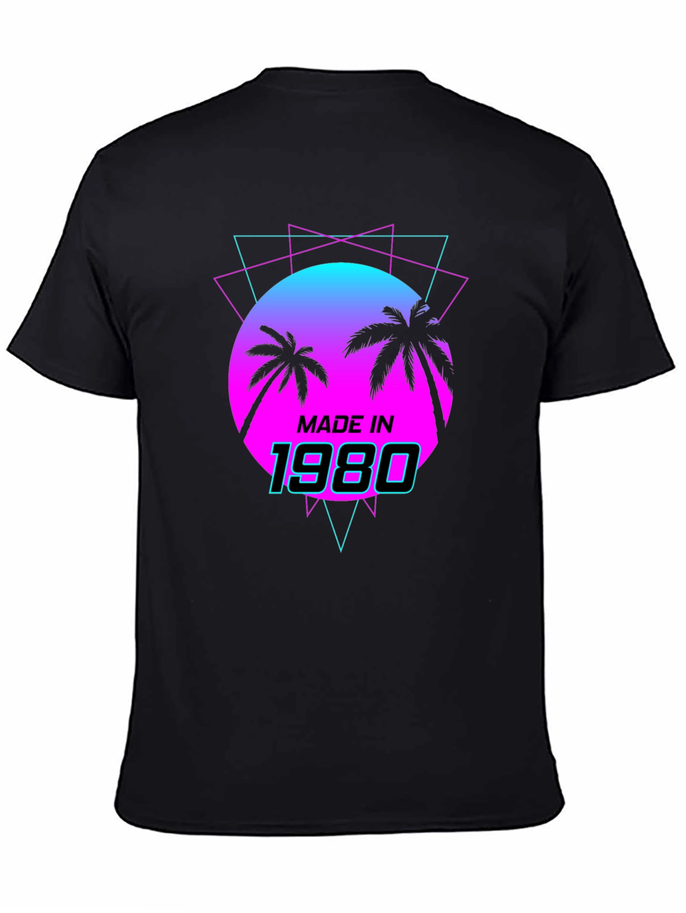 Retro Made in 1980 Graphic T-Shirt