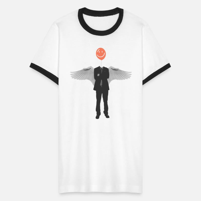 aesthetic angel balloon head