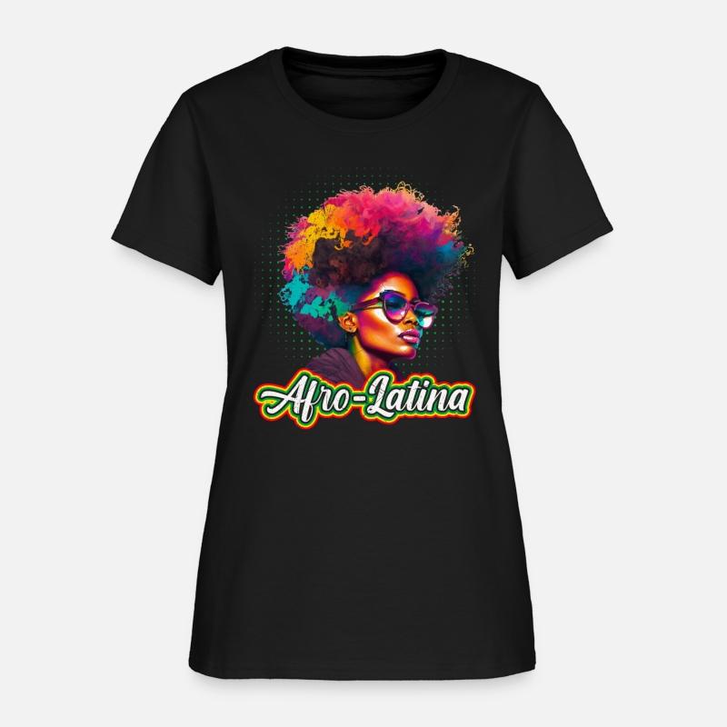 Afro Hair Afro Latina African Black Woman