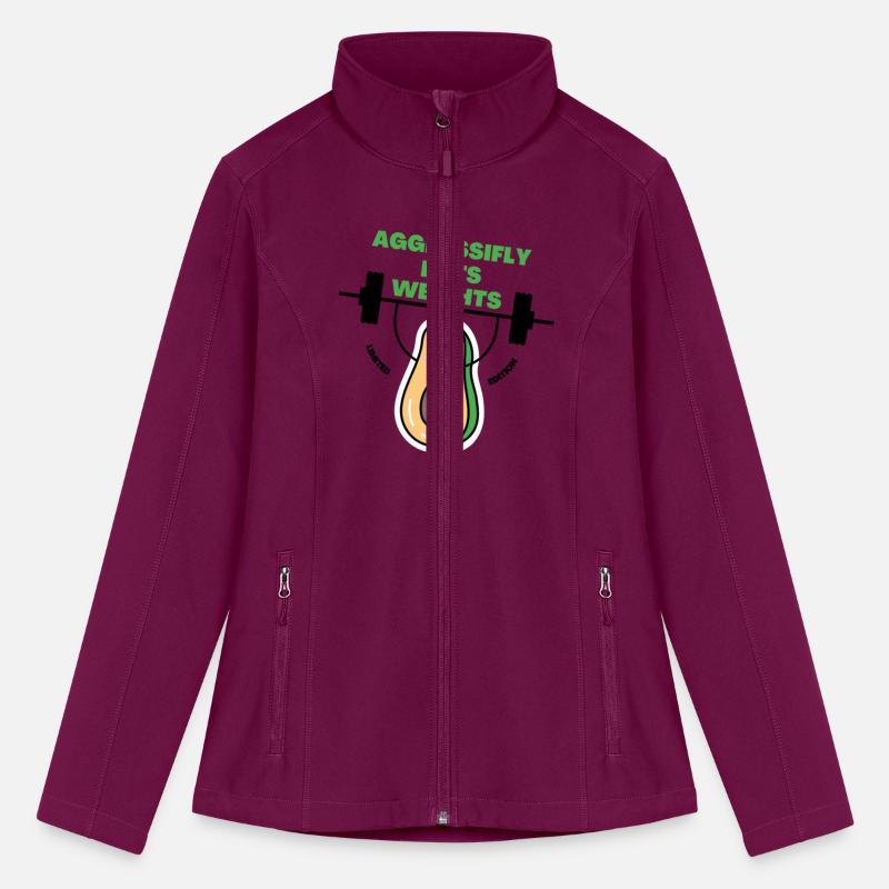 agrressifly lifts weights