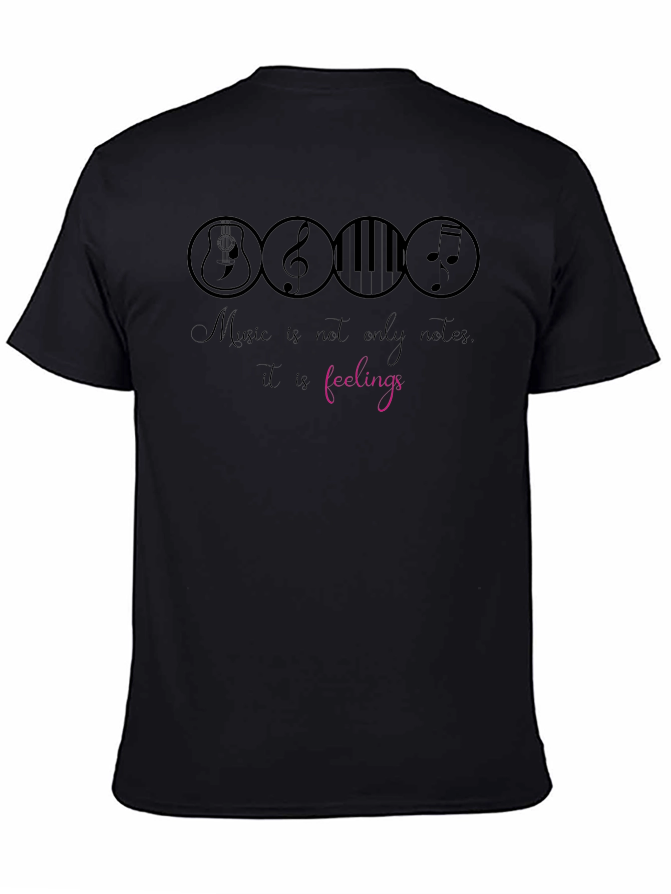 Music Feelings Graphic T-Shirt