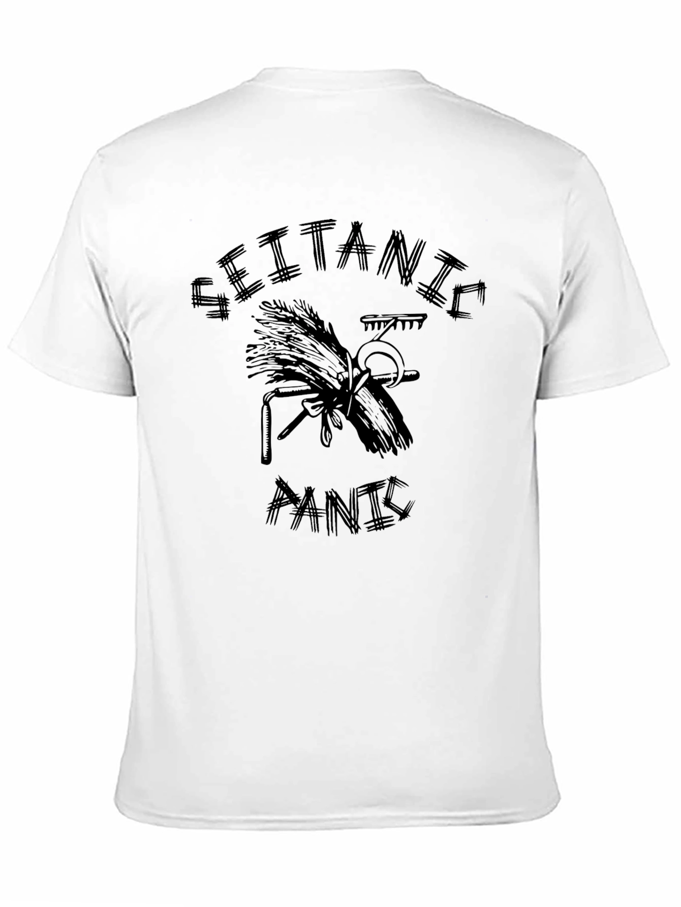 Seitanic Panic T-Shirt - Vegan Humor Tee