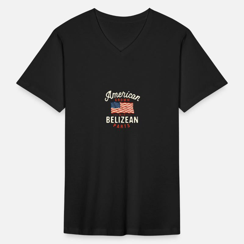 American Grown with Belizean Parts Patriotic Natio