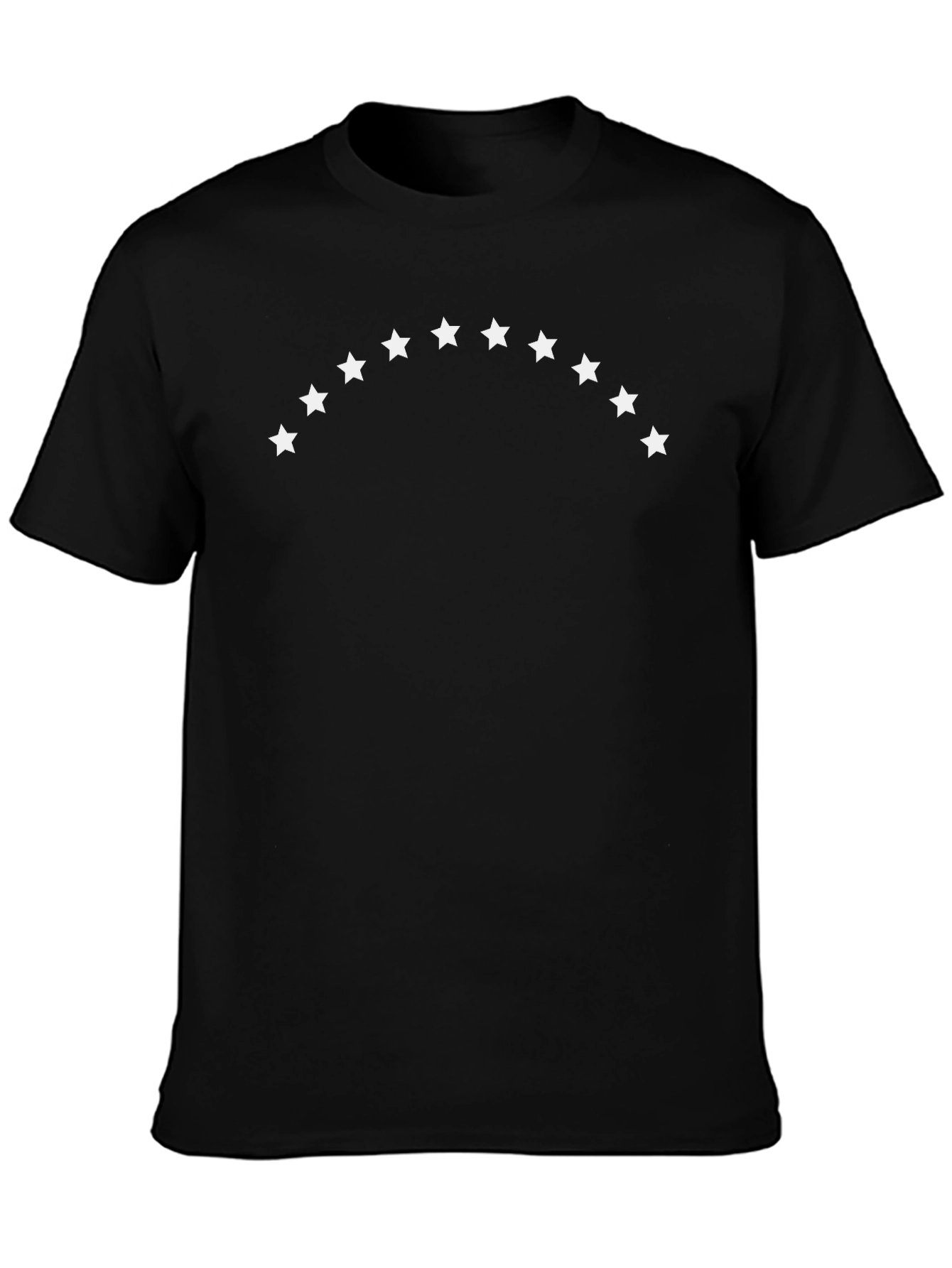 Arc of Stars Graphic Black T-Shirt