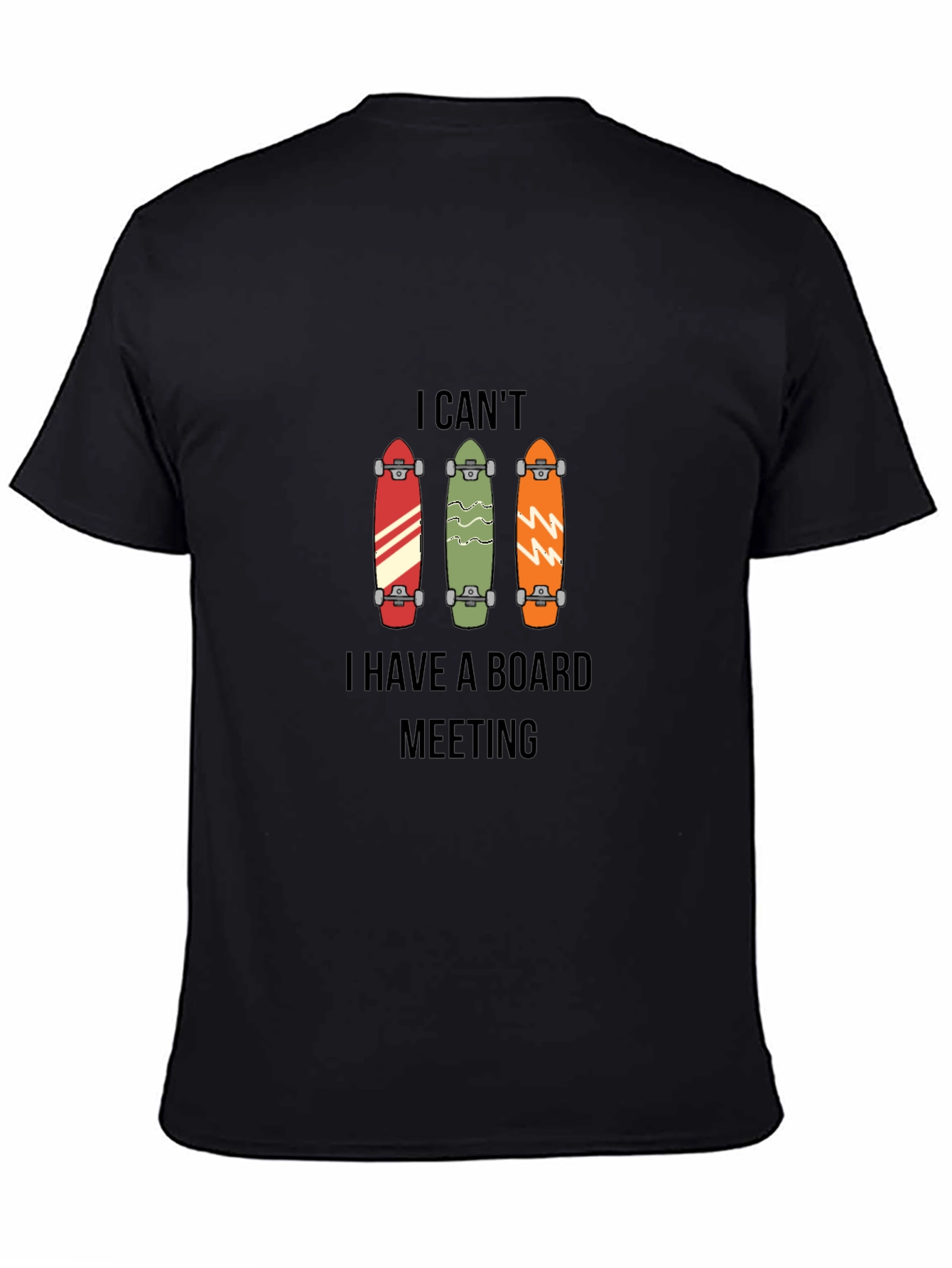 Board Meeting Skateboard T-Shirt Funny Skater Tee