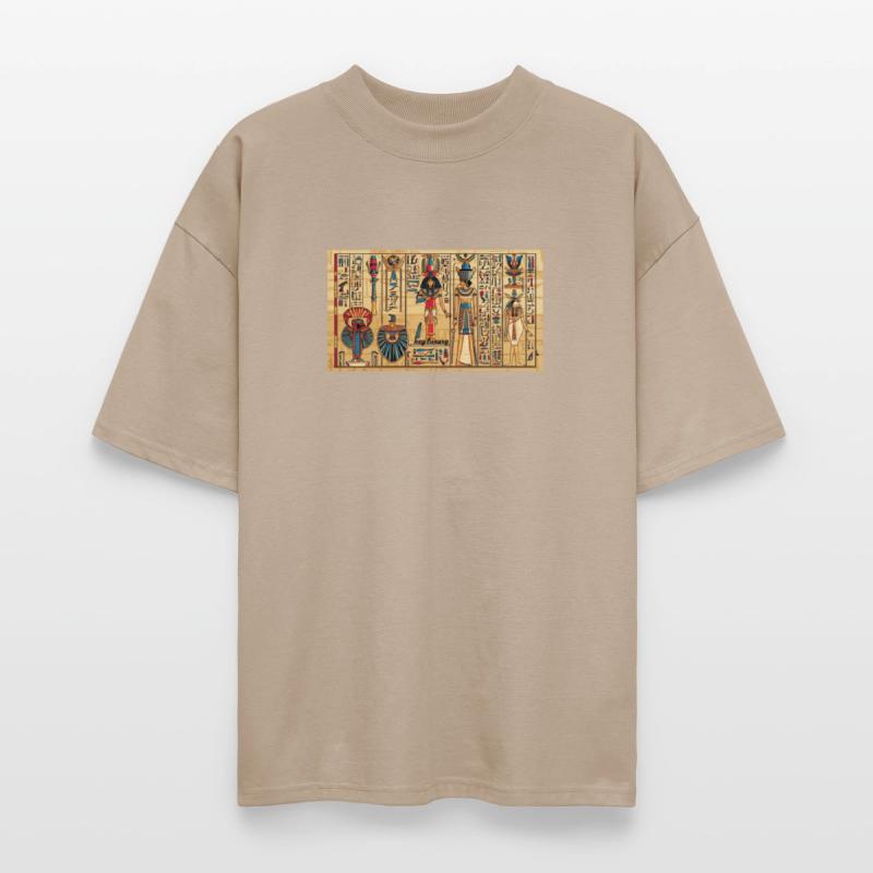 Ancient Egyptian Deity Scene