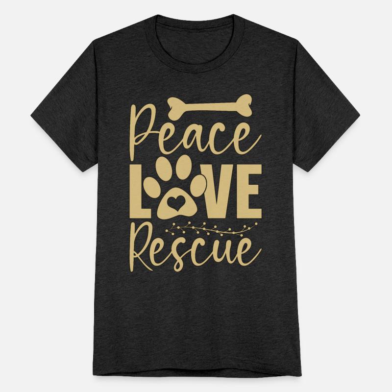 Animal Rescue Peace Love Adoption Animal Rescuer