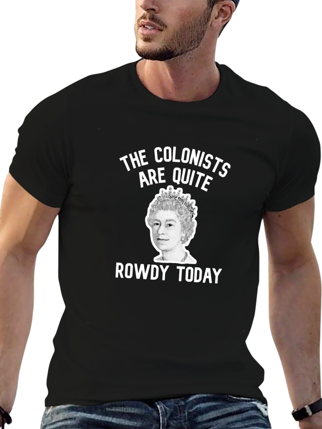 Rowdy Colonists Queen Elizabeth T-Shirt