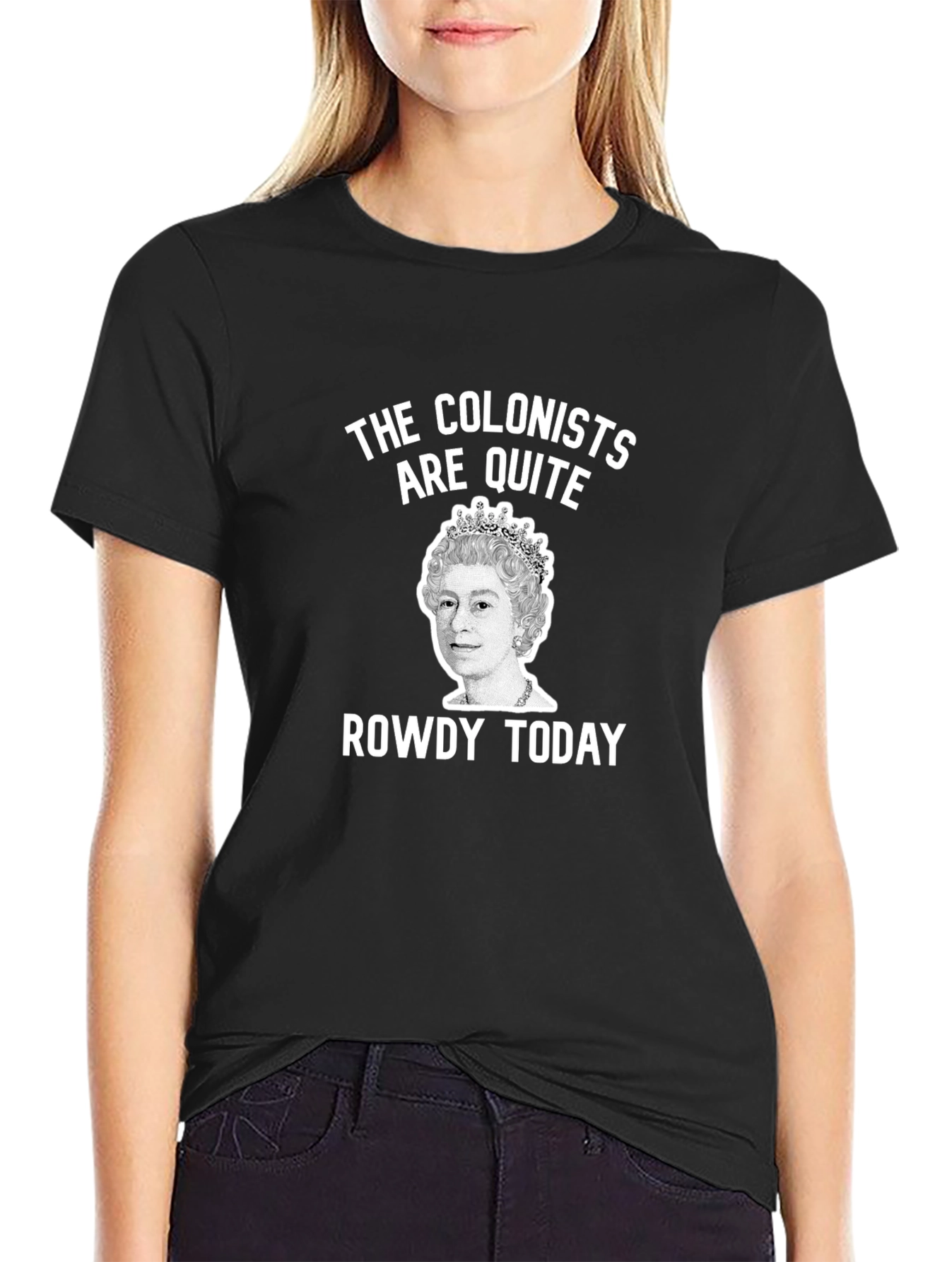 Rowdy Colonists Queen Elizabeth T-Shirt