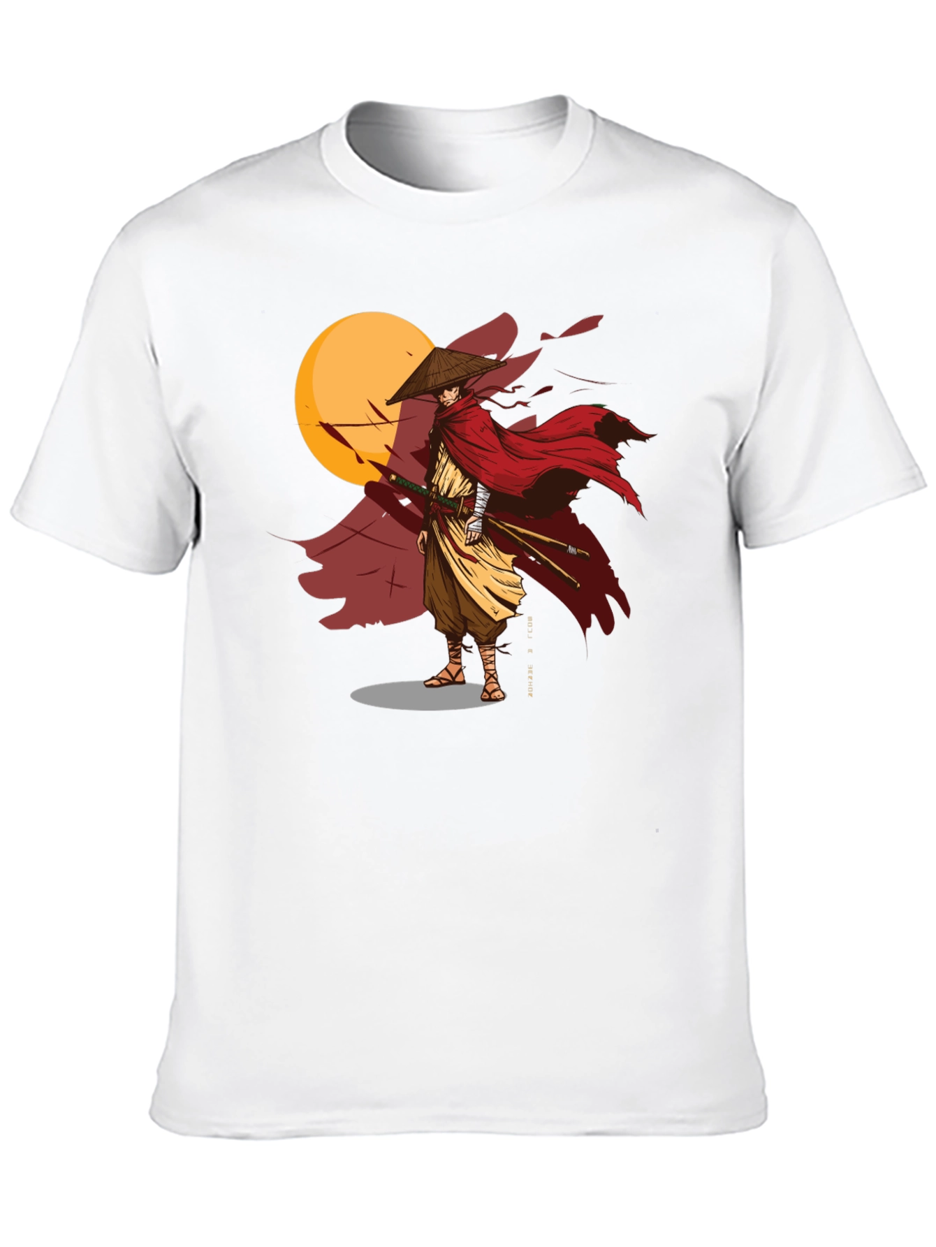 Samurai Warrior Graphic T-Shirt