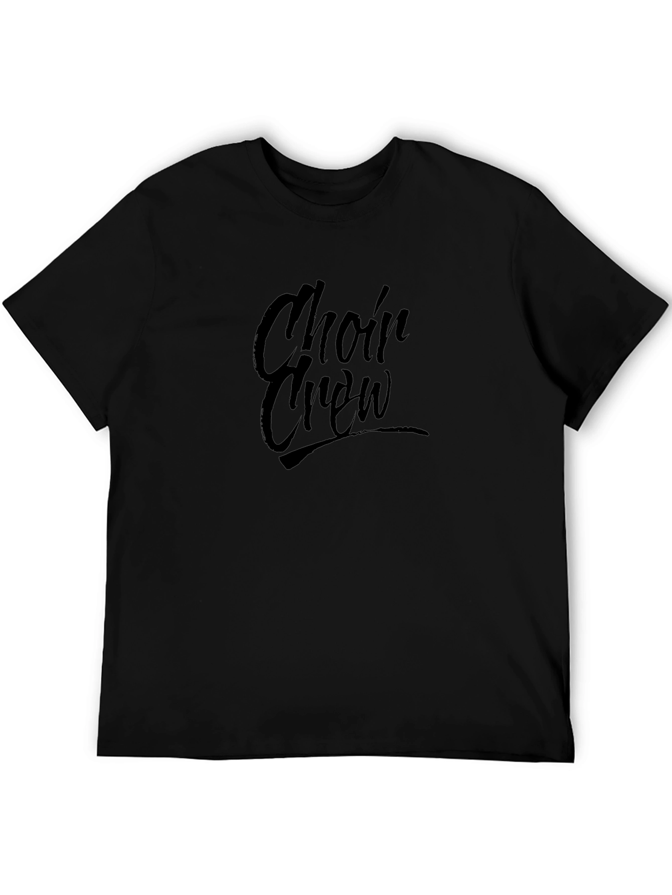 Choir Crew Black T-Shirt