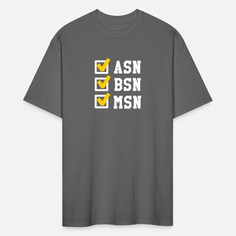 Asn Bsn Msn Nursing Degree Checklist Graduation