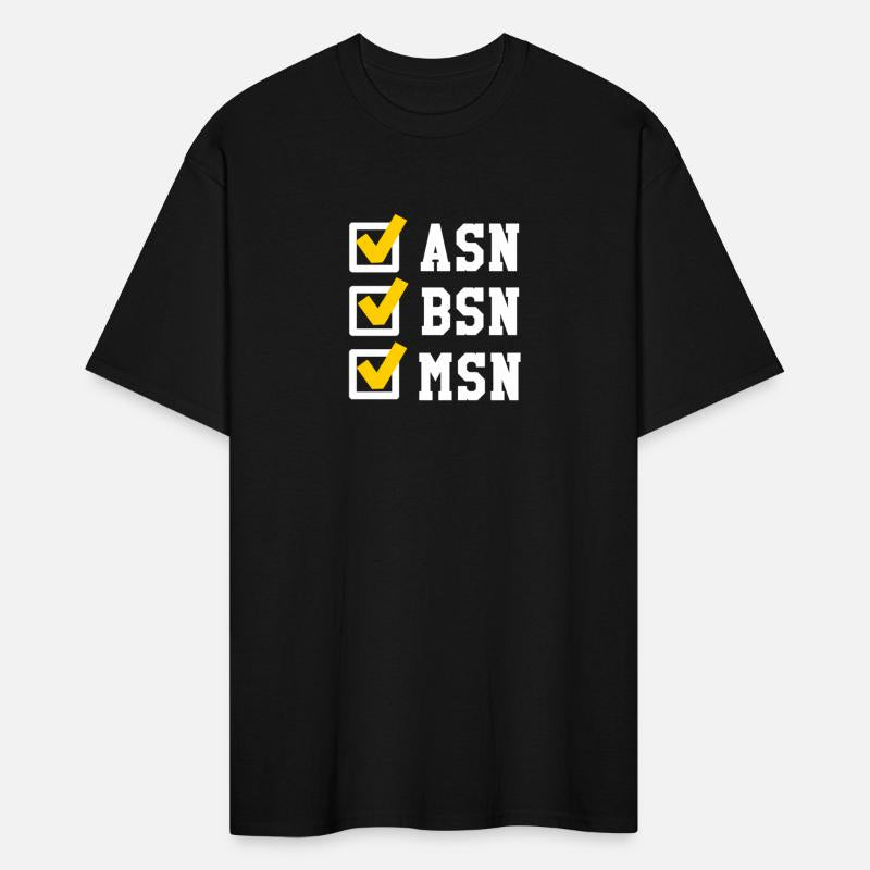 Asn Bsn Msn Nursing Degree Checklist Graduation