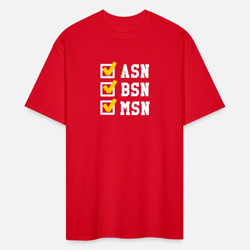 Asn Bsn Msn Nursing Degree Checklist Graduation