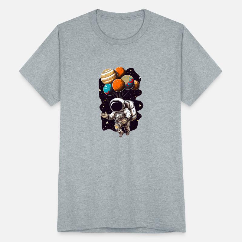 Astronaut Birthday Space Balloon Galaxy Planets