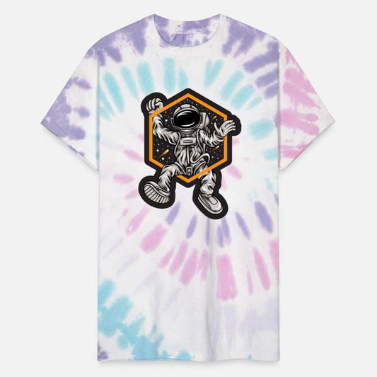 Astronaut. Happy Astronaut. Cosmos. Planets. Space