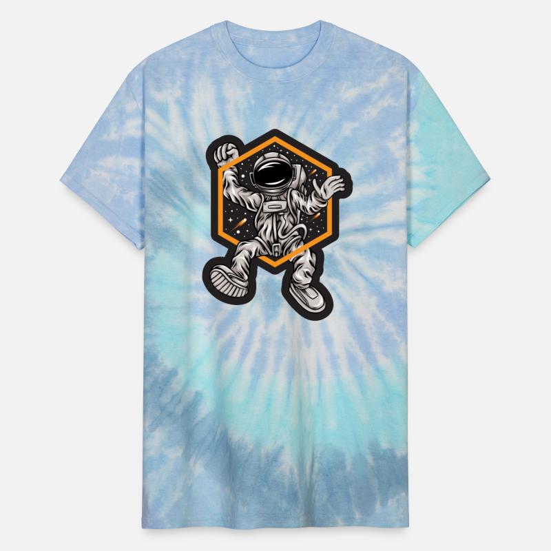 Astronaut. Happy Astronaut. Cosmos. Planets. Space