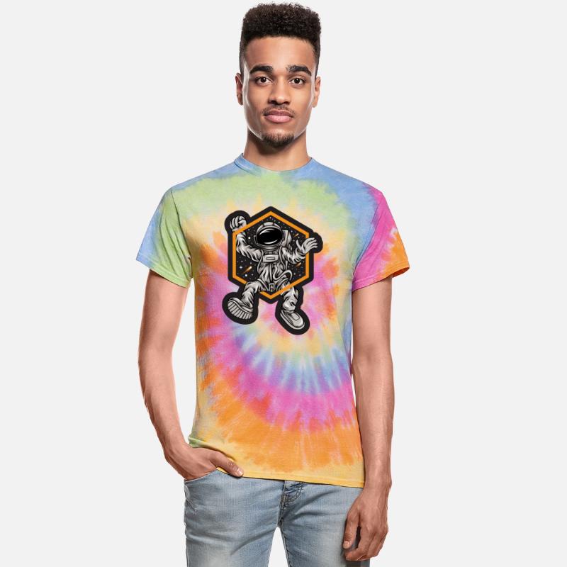 Astronaut. Happy Astronaut. Cosmos. Planets. Space