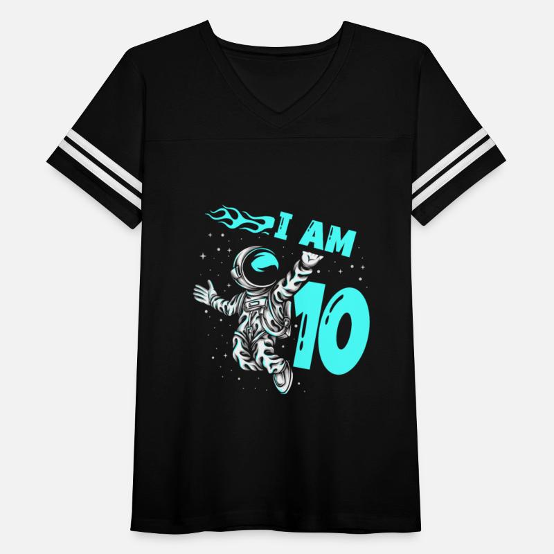 Astronaut Lover Spaceship Happy 10th Birthday