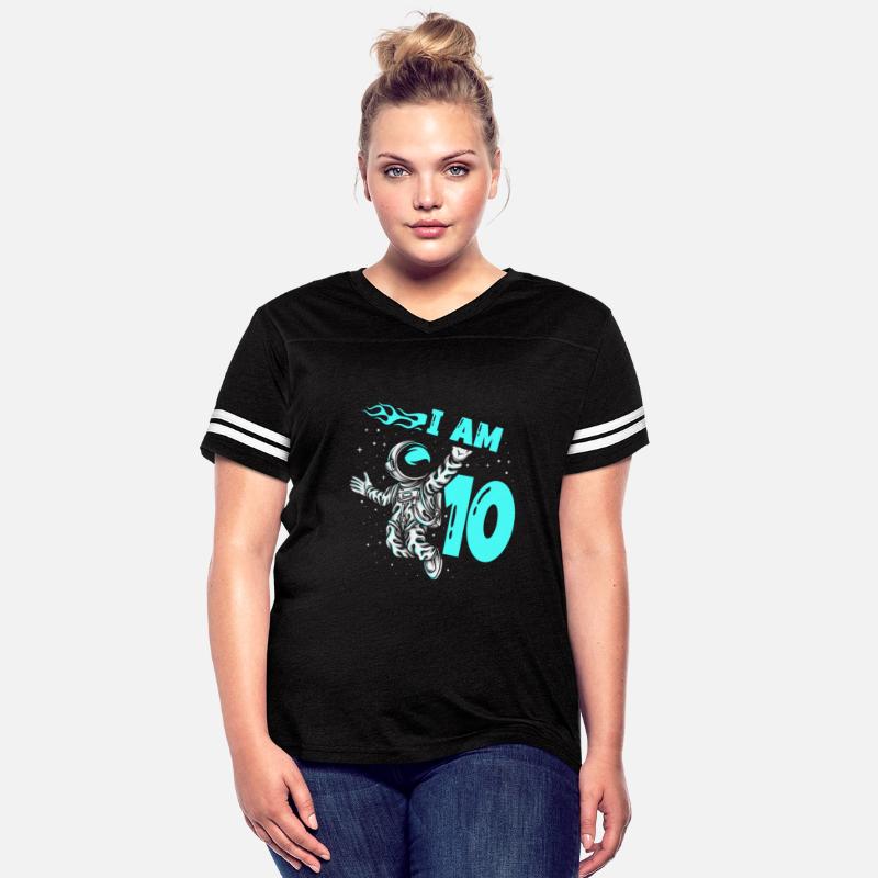 Astronaut Lover Spaceship Happy 10th Birthday