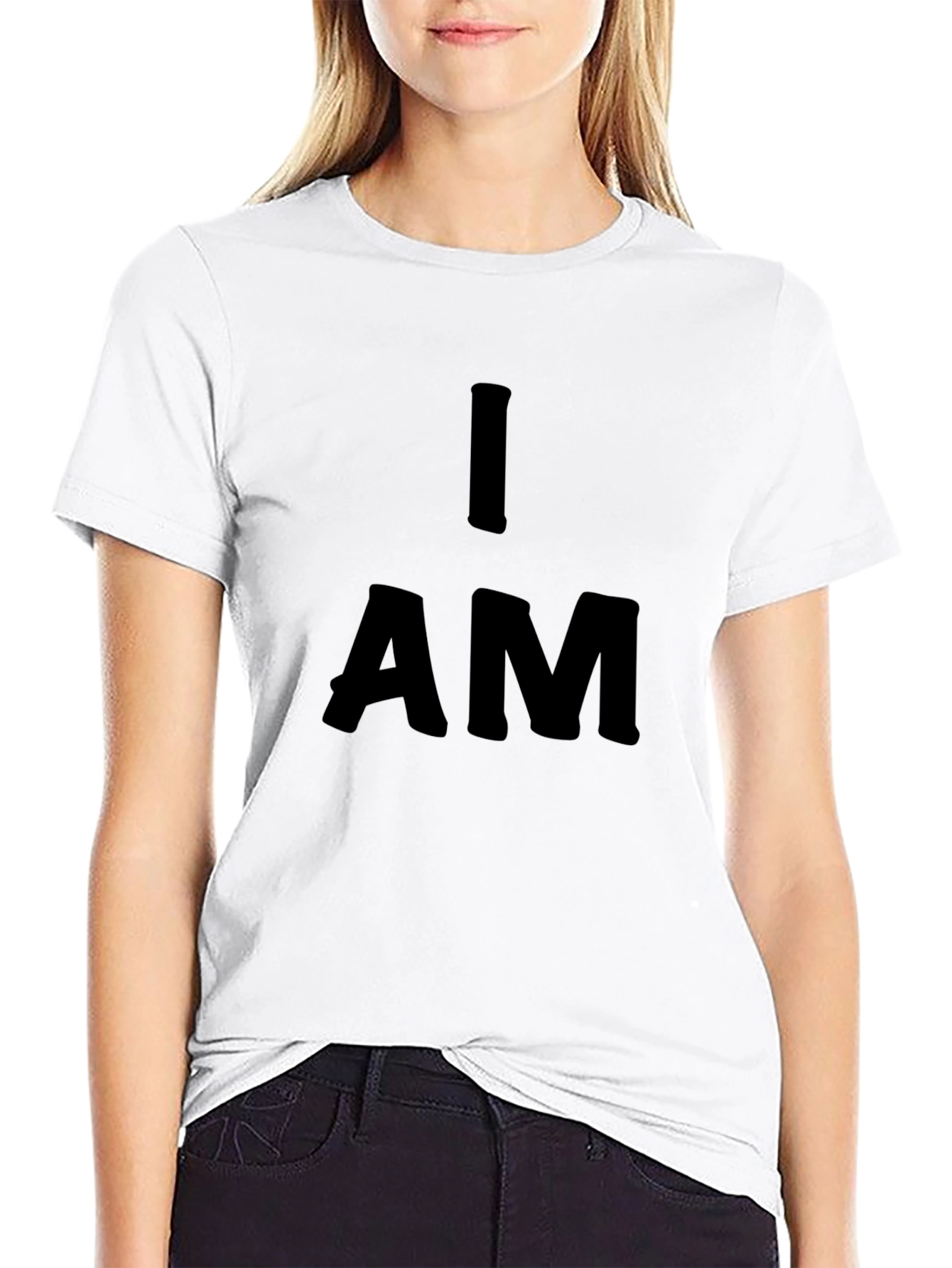 Black I AM Graphic T-Shirt