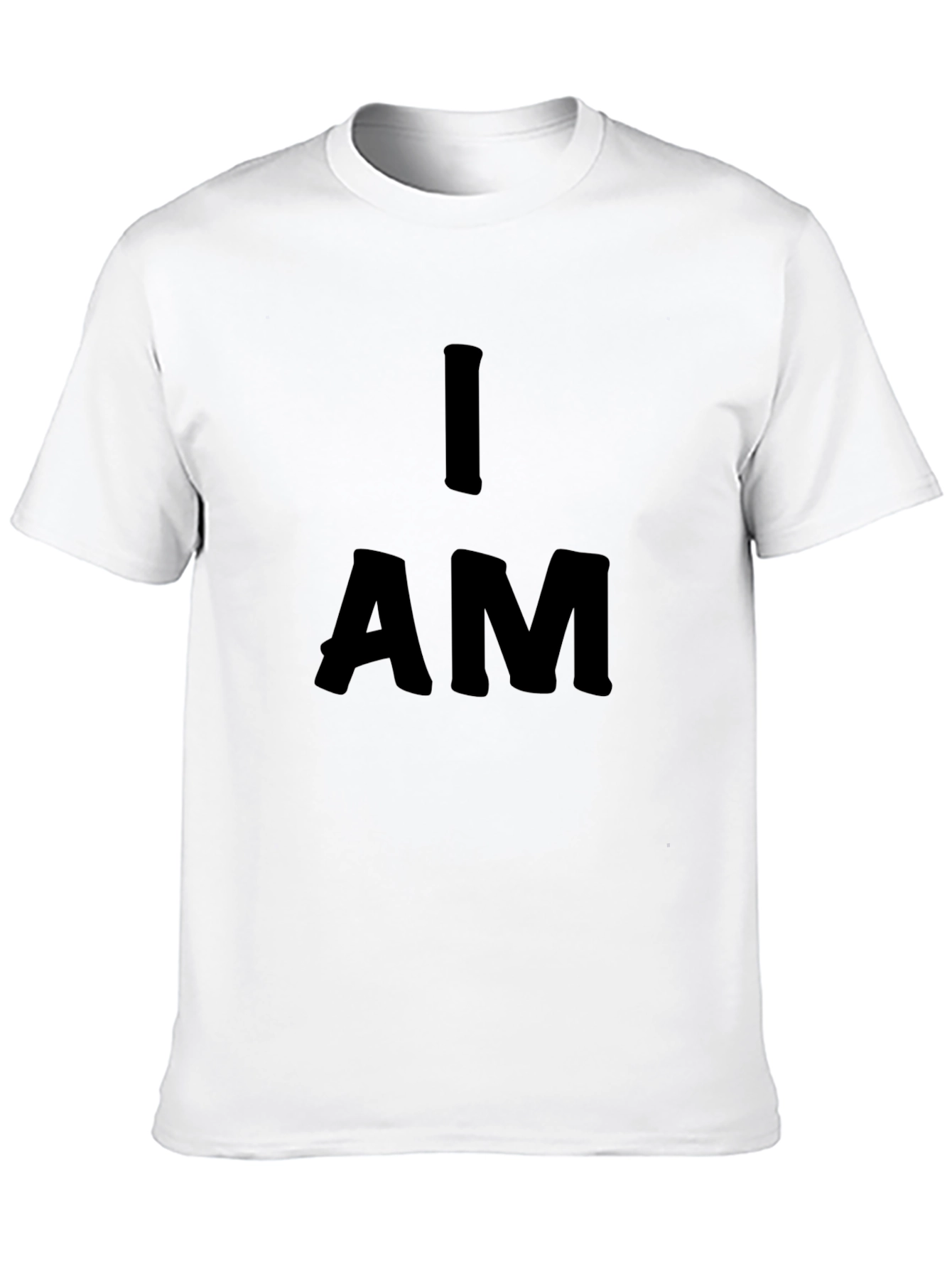 Black I AM Graphic T-Shirt
